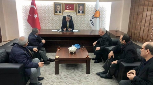 AK Parti Kayseri İl Başkanı Şaban Çopuroğlu muhtarları, STK temsilcilerini ve vatandaşları ağırladı
