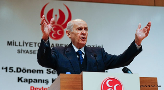 Bahçeli: CHP'yle birlikte Kanal İstanbul'a kendilerini atsınlar