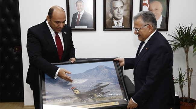 Başkan Büyükkılıç,Kuzey Kıbrıs Türk Cumhuriyeti’nde