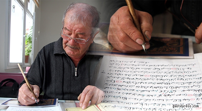 Emekli torna ustası, 5 yılda 21 kurstan sertifika aldı