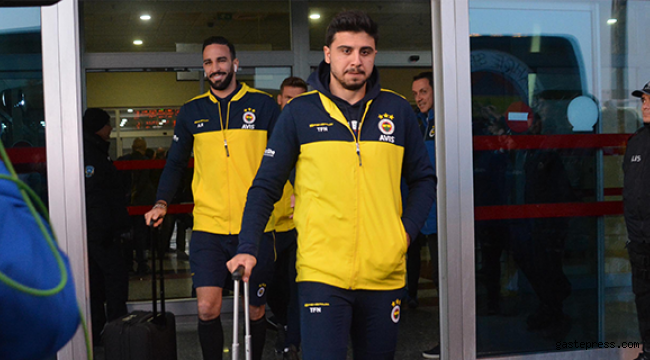 Fenerbahçe kupa maçı için Kayseri'ye geldi