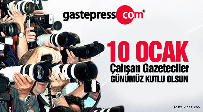 Gazeteciler Günümüz Kutlu Olsun!