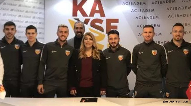 Hes Kablo Kayserispor’un yeni transferleri imzalarını attı!