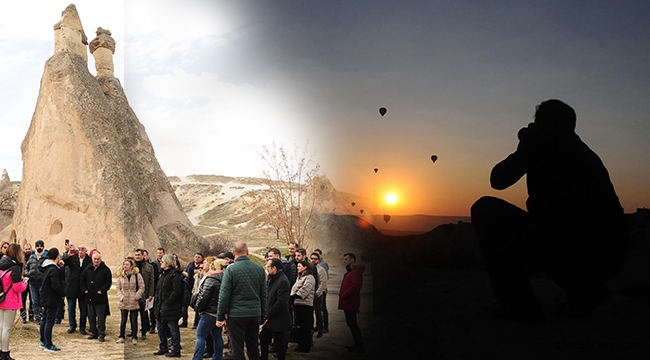 Kapadokya'yı 2019'da 3 milyon 834 bin turist ziyaret etti