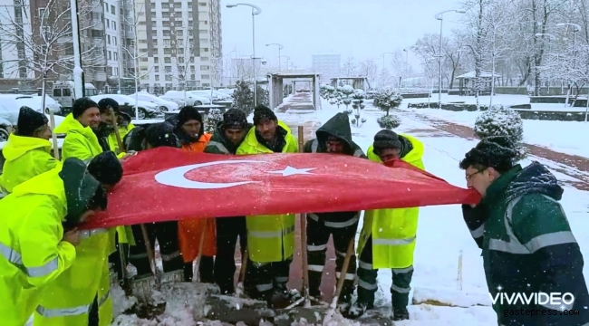 Kayseri Kocasinan Belediyesi Çalışanlarından Örnek Davranış