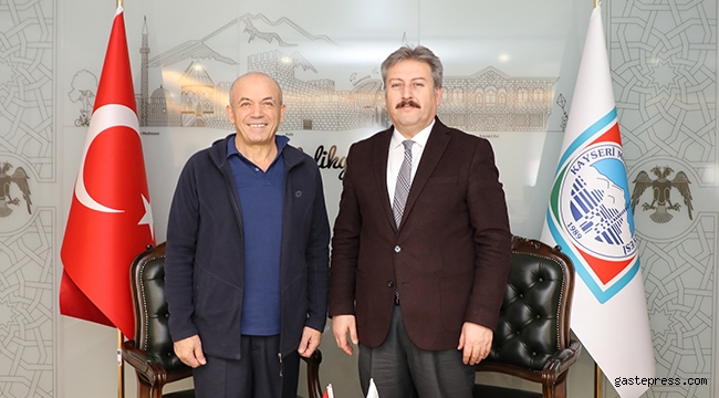 Kayseri Melikgazi Belediye Başkanı Mustafa Palancıoğlu Ağaç Dede ile Biraraya Geldi