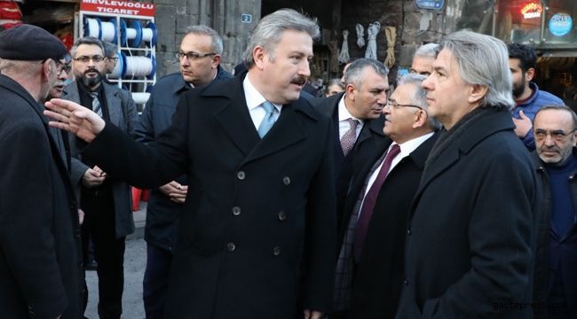 Kayseri Melikgazi'de Bakan Yardımcısına Tarihi Çalışmalar Anlatıldı!