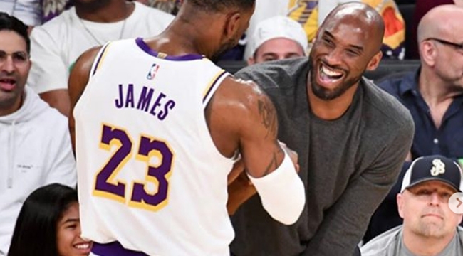 LeBron James Kobe Bryant'a duygu yüklü veda mesajı yayınladı!