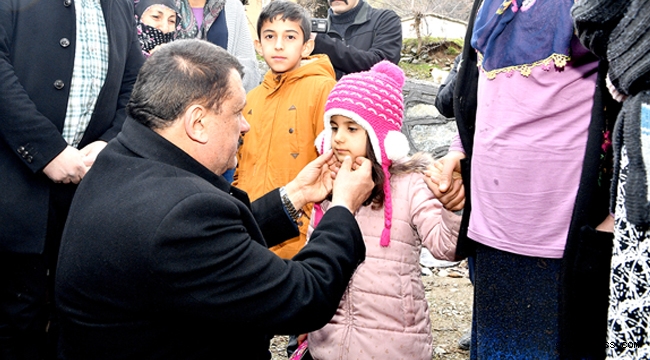 Malatya'da Vali Baruş ve Başkan Gürkan, Kale ilçesine bağlı mahalleleri gezdiler!