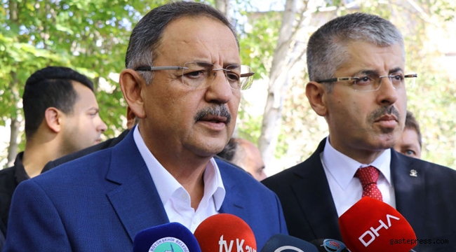 Mehmet Özhaseki duyurdu: Son rötuşlar yapılıyor!