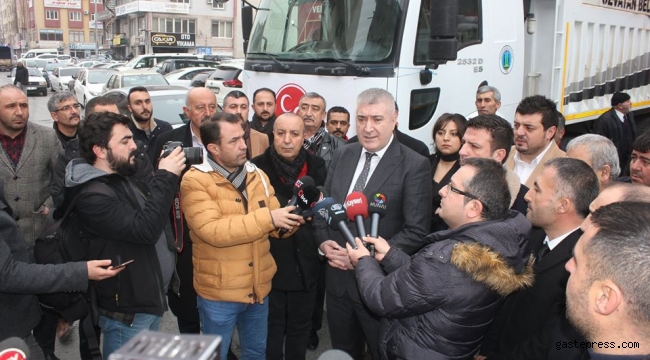MHP Kayseri İl Başkanlığı’ndan depremzedelere yardım