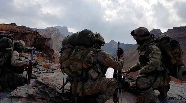 MSB: Irak kuzeyinde 2 PKK'lı etkisiz hale getirildi