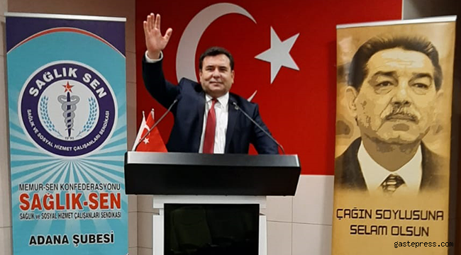Sağlık-sen Adana Şube Başkanı Nennioğlu , Memur-sen Mehmet Akif İnan'ın eseridir.