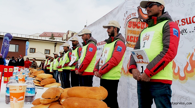 Türkiye'nin En Büyük Sucuk Ekmek Yeme Yarışması ''Sucukla Patla'' Erciyeste Yapılacak