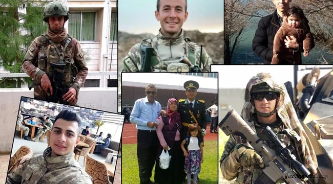 33 İdlib şehidimizin tam listesi ve memleketleri belli oldu!