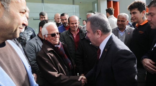 Antalya Büyükşehir Belediye Başkanı Muhittin Böcek, Kaş’ı ziyaret etti 