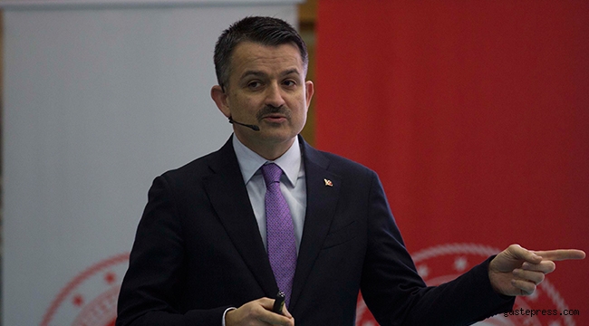 Bakanı Pakdemirli: Türkiye tarımda kendi kendine yeten bir ülkedir