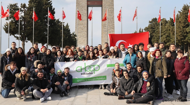 Çanakkale’ye Giden Ahbap'lar Eskişehir Büyükşehir'e Teşekkür Etti!