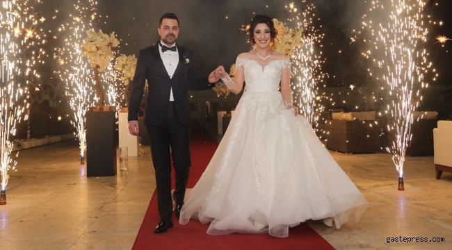 Genç işadamı Enes Sarıköse ve Diyetisyen Elif Nur Görez'in en mutlu günü!