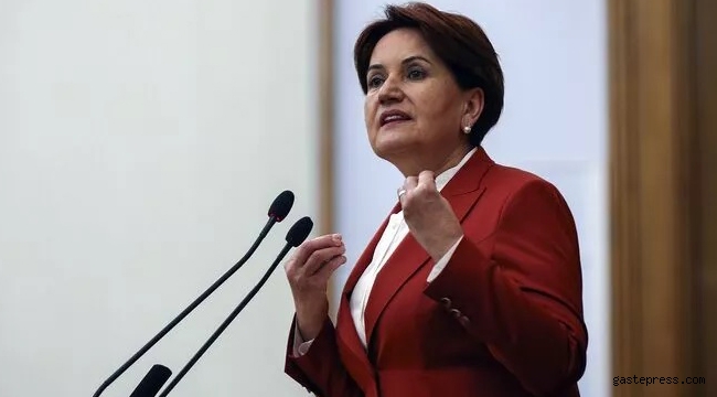 İYİ Parti Lideri Meral Akşener Mustafa Akıncı'ya verdi veriştirdi!