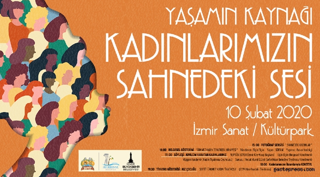 İzmir'de "Kadınlarımızın Sahnedeki Sesi" İzsanat’ta!