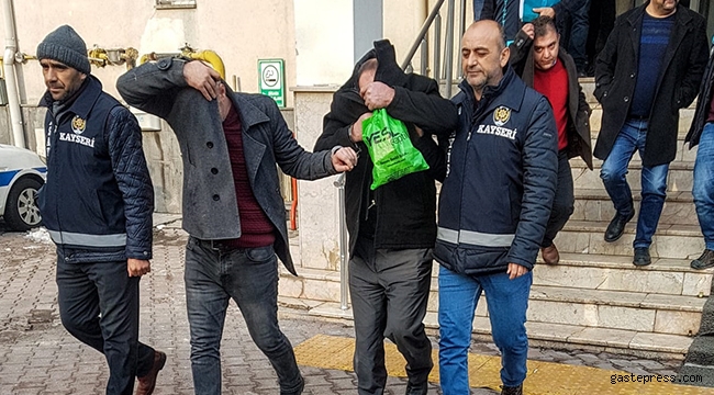 Kayseri'de aranan 32 kişi gözaltına alındı