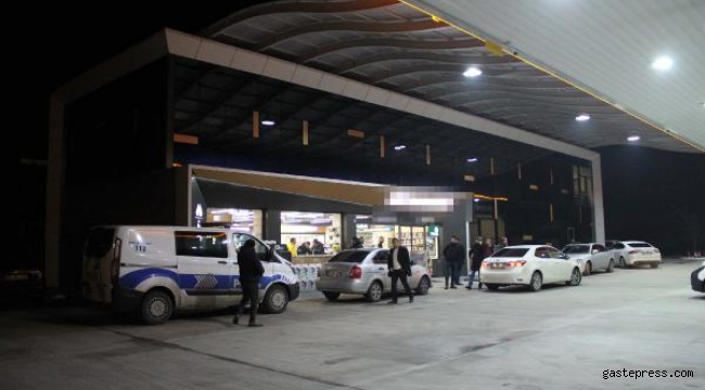 Kayseri'de maskeli akaryakıt istasyonu soygunu