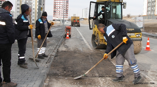 Kayseri Talas’ta Yaz Kış Asfalt!