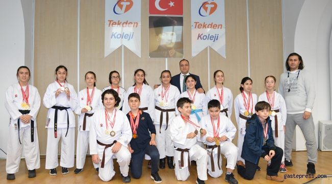 Kayseri Tekden Koleji Karate müsabakalarına damgasını vurdu!