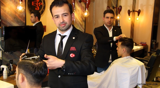 Kayserili kuaförler Türkiye'yi İtalya'da temsil edecek!