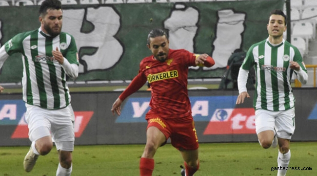 Konyaspor sahasında Göztepe'ye mağlup oldu!