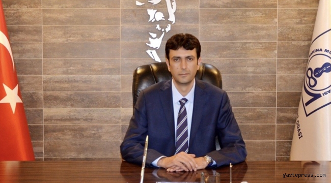 Makina Mühendisleri Odası Kayseri Şube Başkanı Akif Aksoy'dan başsağlığı mesajı!