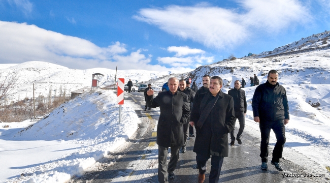 Malatya Belediye Başkanı Gürkan: Çalışmalarımız 7/24 Aralıksız devam ediyor.