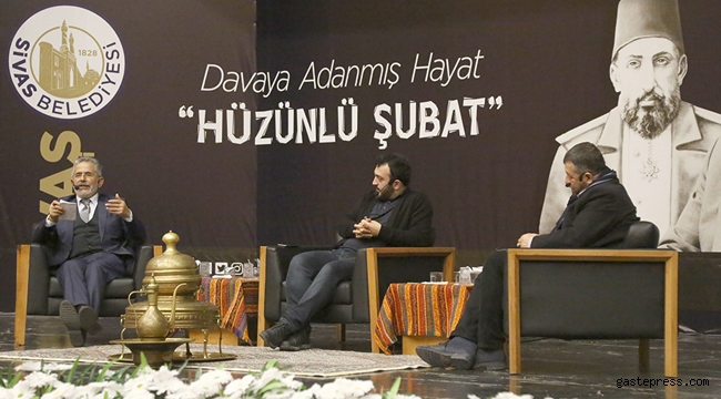 Sivas'da Dava Adamları Hüzünlü Şubat'ta Unutulmadı!