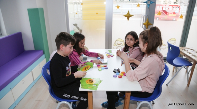Talas'lı Çocuklar Tatili Akıl Oyunları İle Değerlendirdi