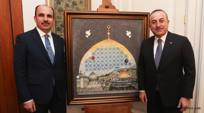 TDBB Başkanı Altay, Bakan Çavuşoğlu’nu Ziyaret Etti!