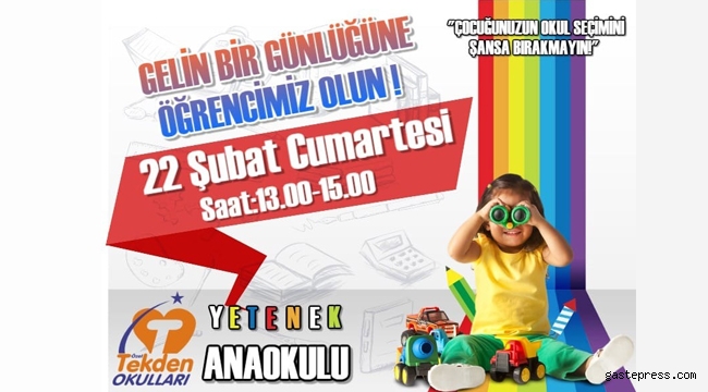 Tekden Eğitim Kurumlarından Güzel Bir Hizmet!