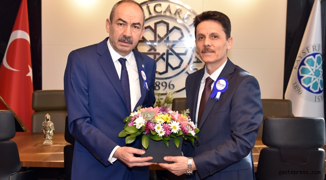 Vergi Dairesi Başkanı Günçavdı'dan KTO Başkanı Ömer Gülsoy'a Ziyaret!