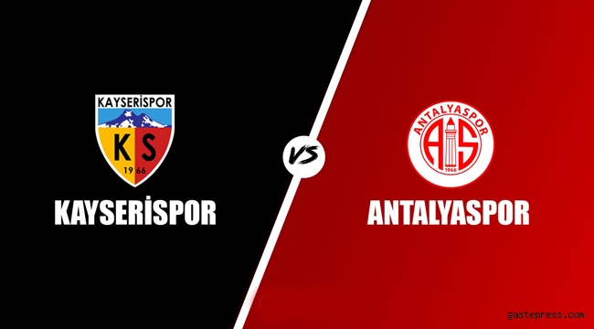 Zorlu maçta Hes Kablo Kayserispor Antalyaspor'u ağırlıyor!