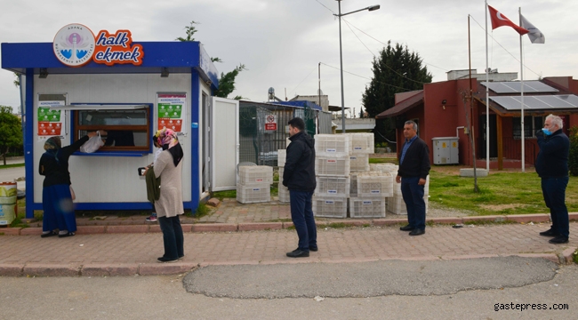 Adana'da Ekmek büfelerinde hijyen hassasiyeti!
