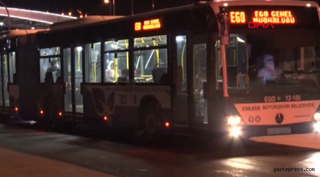 Ankara'da gözlem altındaki 256 kişi başka yurda sevk edildi