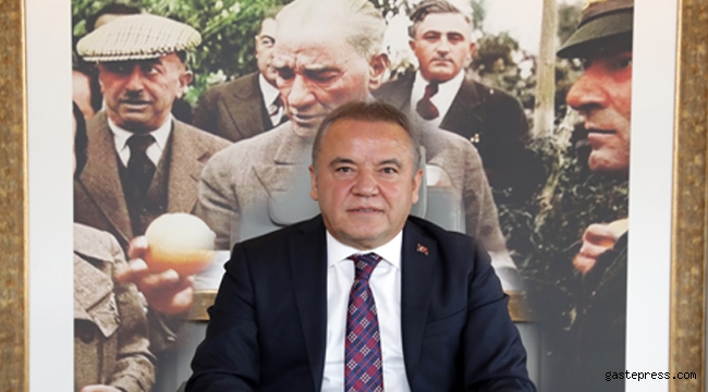 Antalya Büyükşehir Belediye Başkanı Böcek'ten 6 Mart Mesajı!