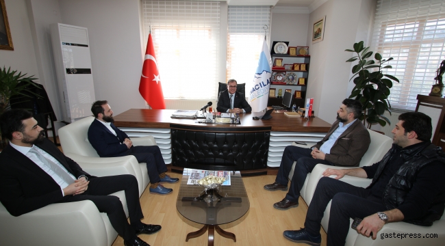 Askon'dan Hacılar Belediye Başkanı Özdoğan'a Ziyaret