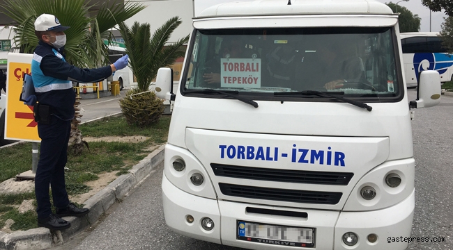 Büyükşehir’den İzmir otogarında denetim!