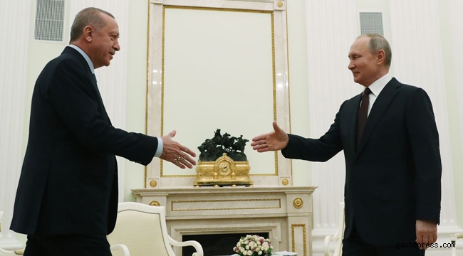 Cumhurbaşkanı Erdoğan ve Vladimir Putin görüşmesi başladı!