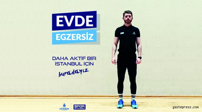 Egzersizini Evde Yap Hareketsiz Kalma
