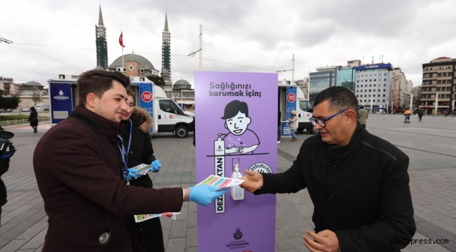 İBB'den Vatandaşa Koronavirüsü Eğitimi