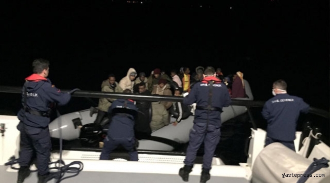 İzmir'de 120 göçmen yakalandı