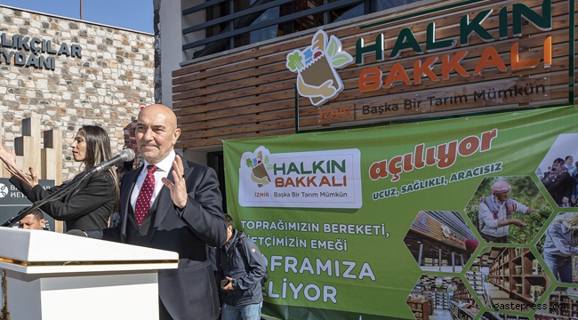 İzmir’de ucuz, sağlıklı ve aracısız gıda dönemi başladı ve Halkın Bakkalı açıldı!