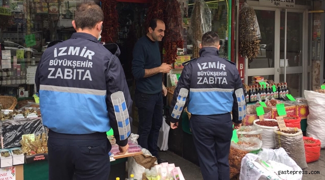 İzmir'de zabıtaların gıda denetimi sürüyor!